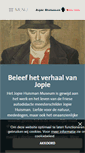 Mobile Screenshot of jopiehuismanmuseum.nl